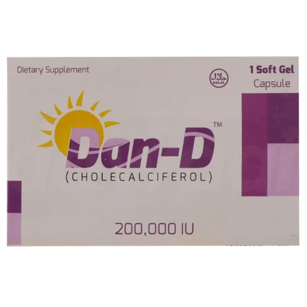 Dan-D Softgel Capsules 200,000Iu