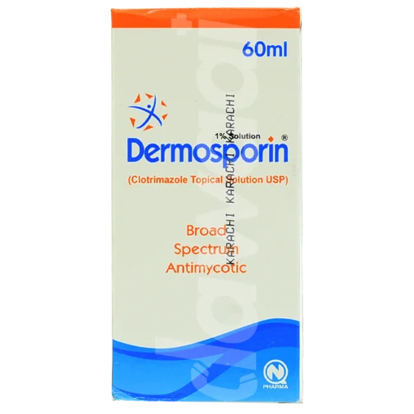 Dermosporin Topical Solution 1% 60Ml