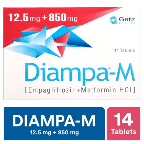 Diampa-M Tablets 12.5Mg+850Mg