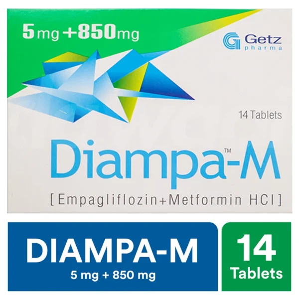 Diampa-M Tablets 5Mg/850Mg