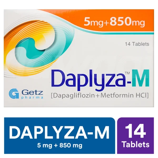 Daplyza-M Tablets 5Mg+850Mg