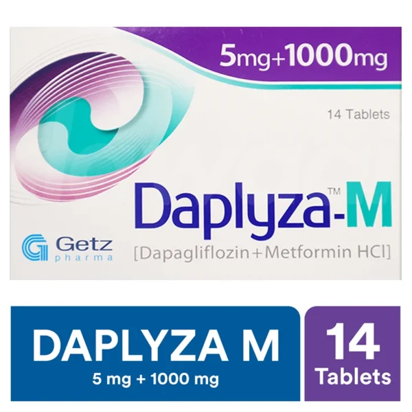 Daplyza-M Tablets 5Mg+1000Mg