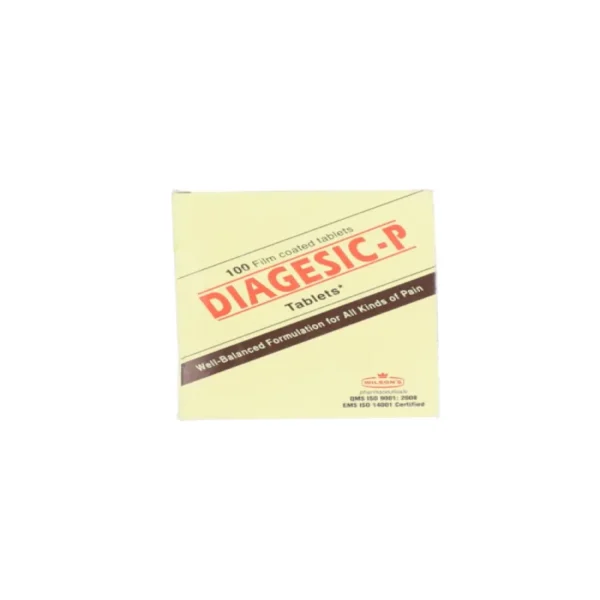 Diagesic -P Tablets 500Mg/3Mg/70Mg