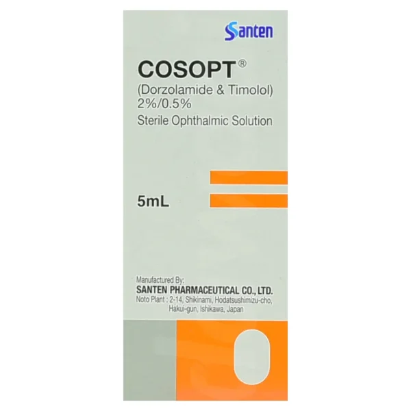 Cosopt 2% / 0.5% drops