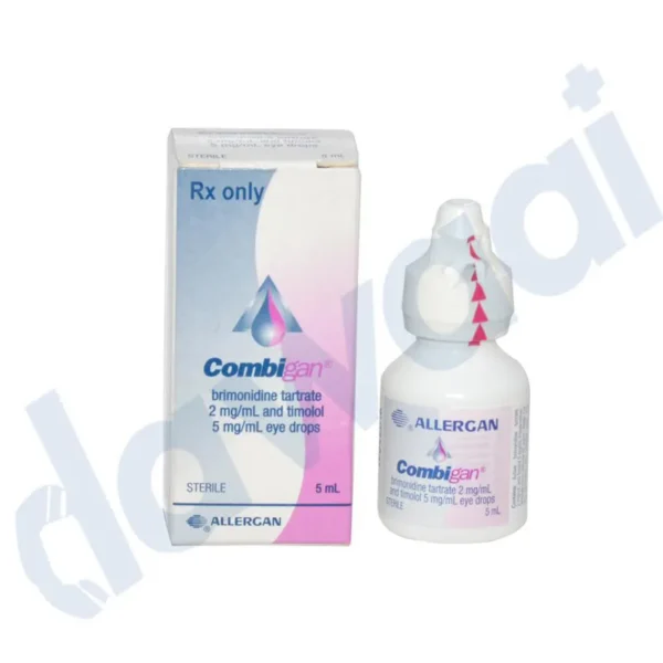 Combigan Eye Drops 5Ml