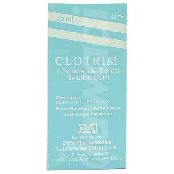 Clotrim Topical Solution 20Ml