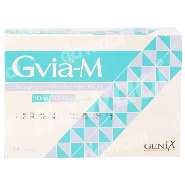 Gvia-M Tablets 50/1000Mg