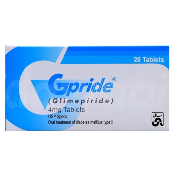 Gpride 4Mg Tablets