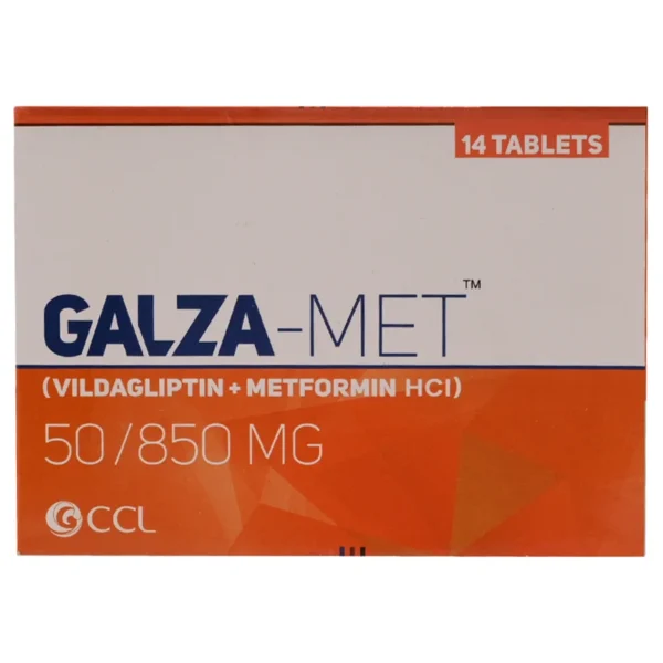 Galza-Met Tablets 50Mg/850Mg