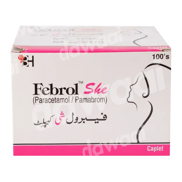 Febrol SHE 500Mg/25Mg Tablet