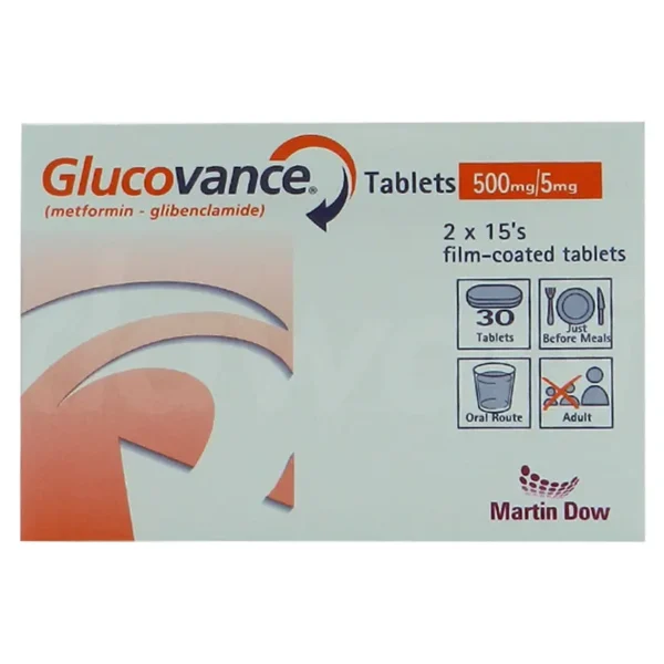 Glucovance Tablets 5/500Mg