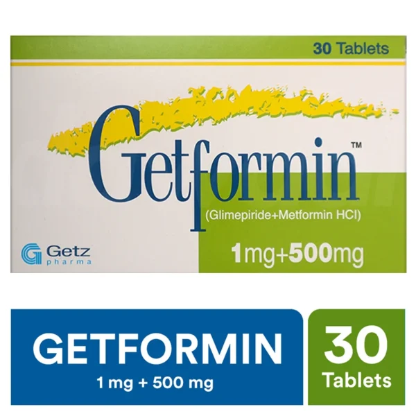 Getformin Tablets 1/500Mg