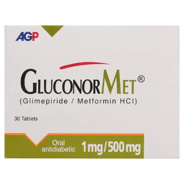 Gluconormet Tablets 1Mg/500Mg