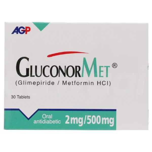 Gluconormet Tablets 2Mg/500Mg