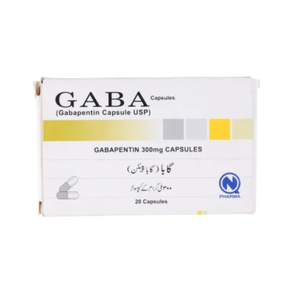 Gaba 300 Mg 20 Capsules