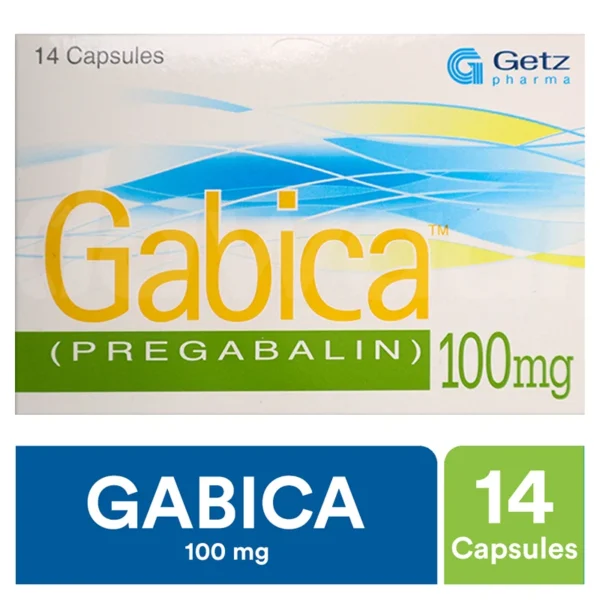 Gabica Capsules 100Mg