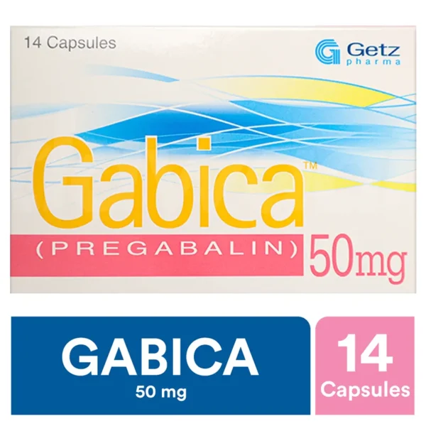 Gabica Capsules 50Mg