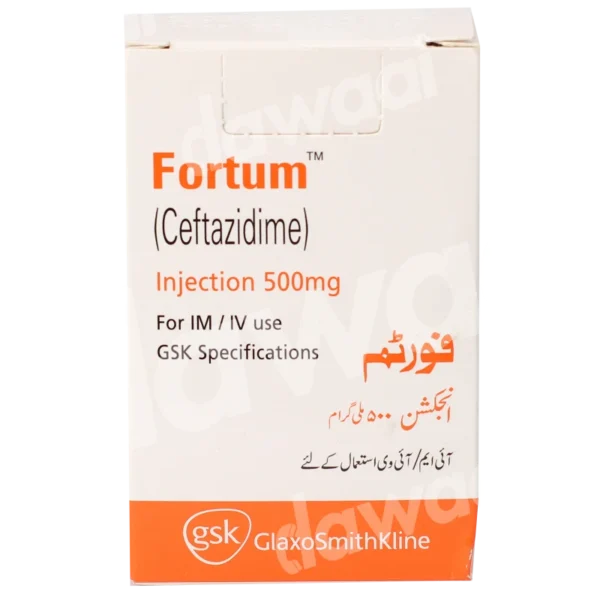 Fortum Im/Iv Injection 500Mg