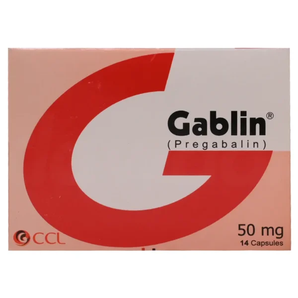 Gablin Capsules 50Mg