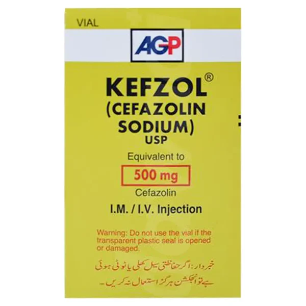 Kefzol Im/Iv Injection 500Mg