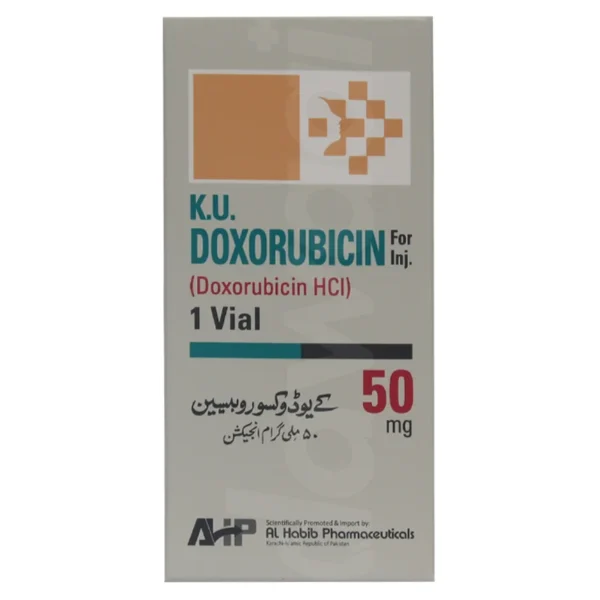 K.U Doxorubicin 50Mg Injection 1 Vial