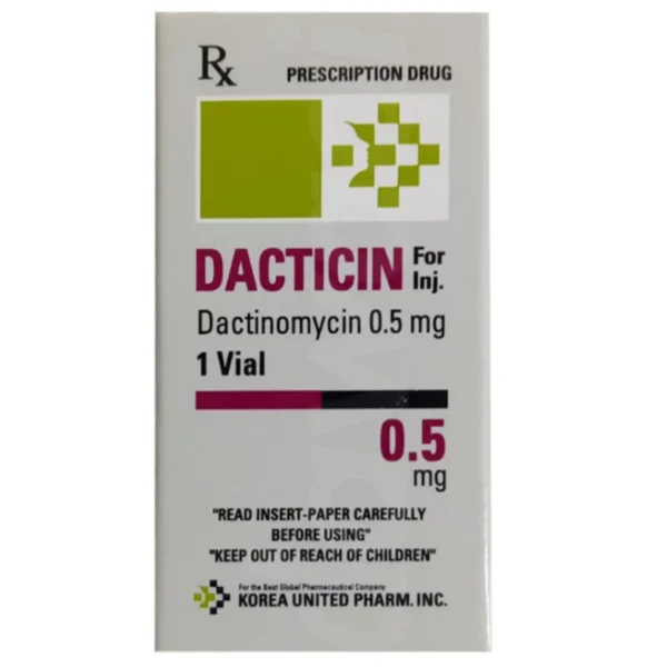 K.U Dactinomycin 0.5Mg Injection 1 Vial