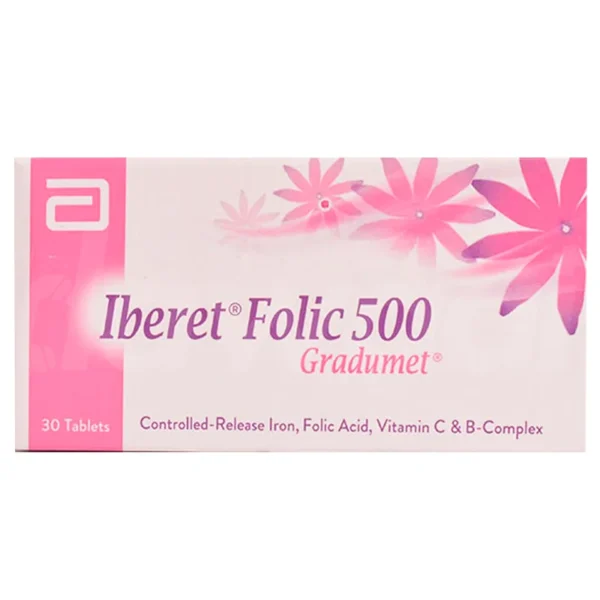 Iberet Folic-500 Gradumet Tablets