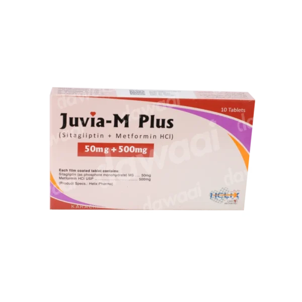 Juvia-M Plus Tablets 50Mg/500Mg