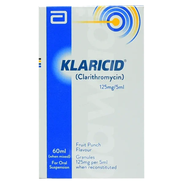 Klaricid 60Ml Suspension 125Mg/5Ml