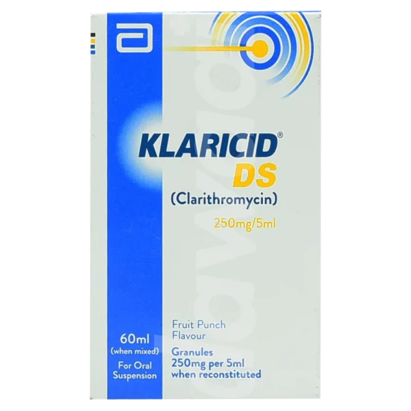 Klaricid Ds 60Ml Suspension 250/5Ml