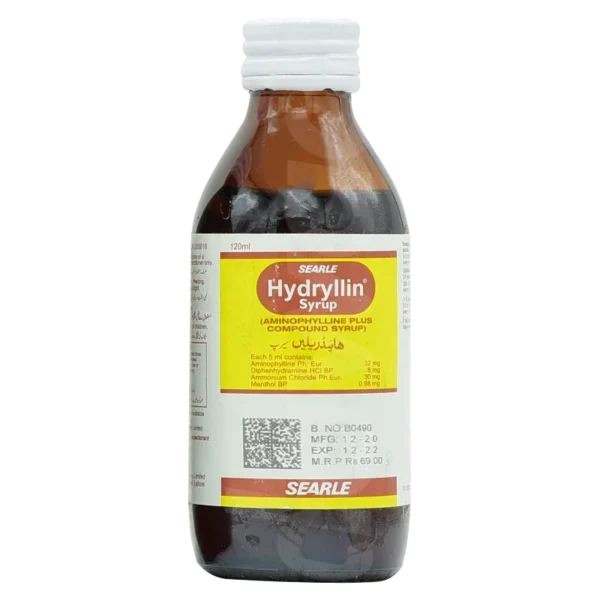 Hydryllin Syrup 120Ml