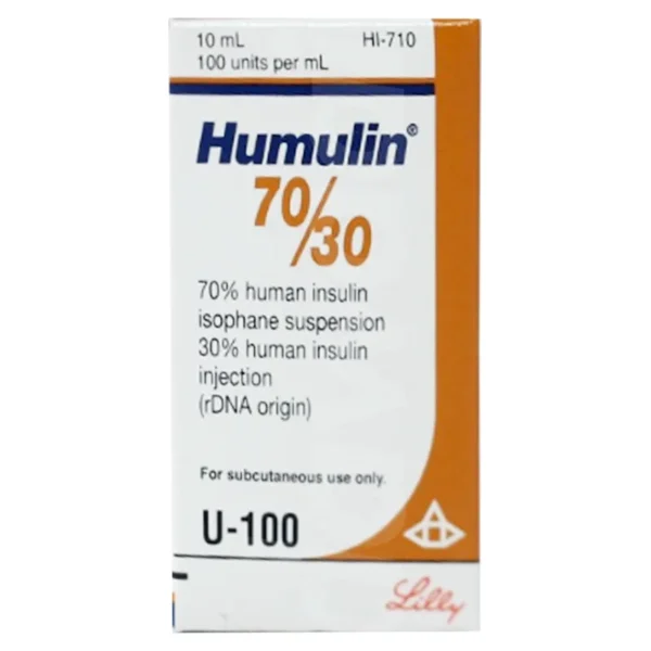 Humulin 70/30 Injection 100Iu/Ml Cartridges