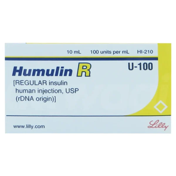 Humulin-R Injection 100Iu/Ml 10Ml