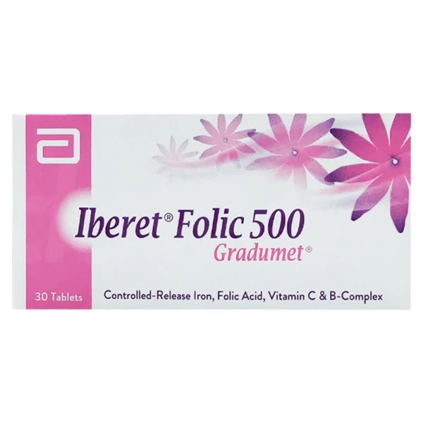 Iberet Folic-500 Gradumet Tablets