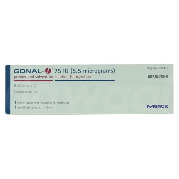 Gonal F 75 IU 5.5Mcg Injection