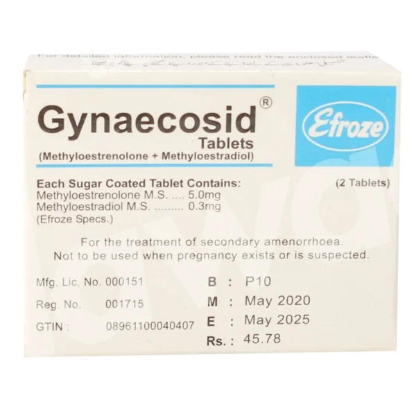 Gynaecosid 0.3Mg/5Mg Tablet