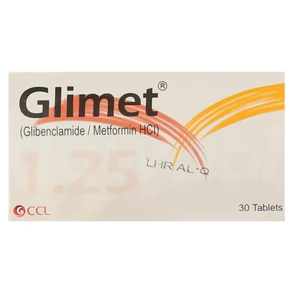 Glimet 1.25Mg/250Mg Tablet