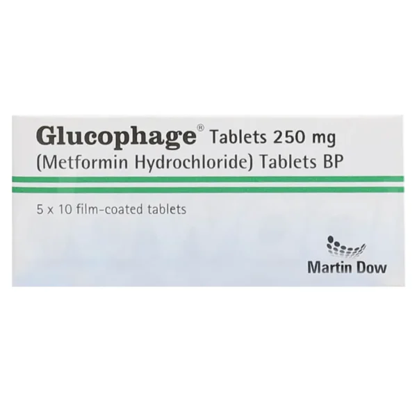 Glucophage Tablets 250Mg