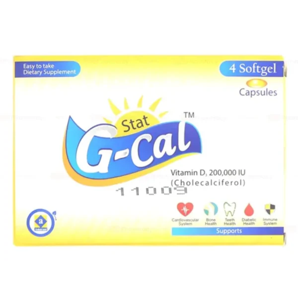 G-Cal Stat Softgel Capsules 200,000Iu