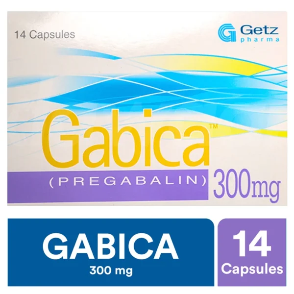 Gabica Capsules 300Mg