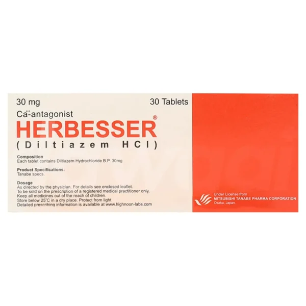 Herbesser Tablets 30Mg