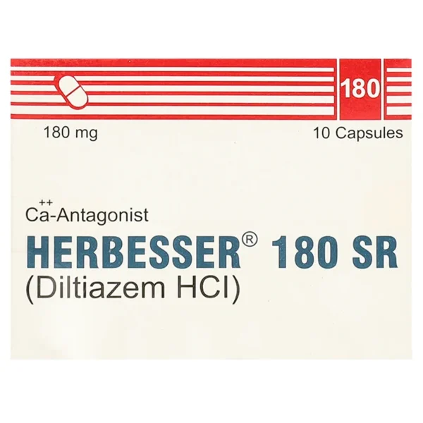 Herbesser Sr Tablets 180Mg