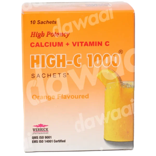 High-C 1000 Orange Flavour Sachets