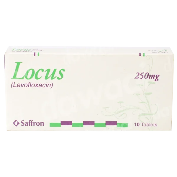 Locus 250 Mg 10 Tablets