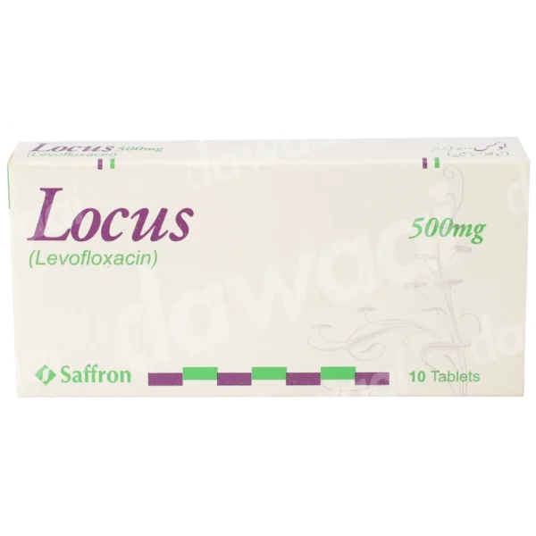 Locus 500 Mg 10 Tablets