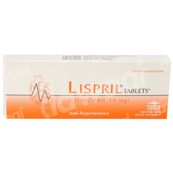 Lispril Tablets 10Mg