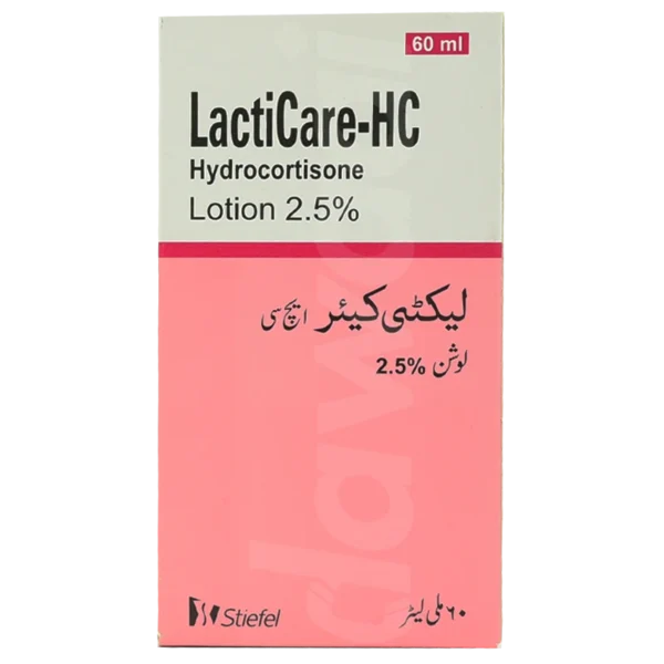 Lacticare Hc Lotion 2.5% 60Ml