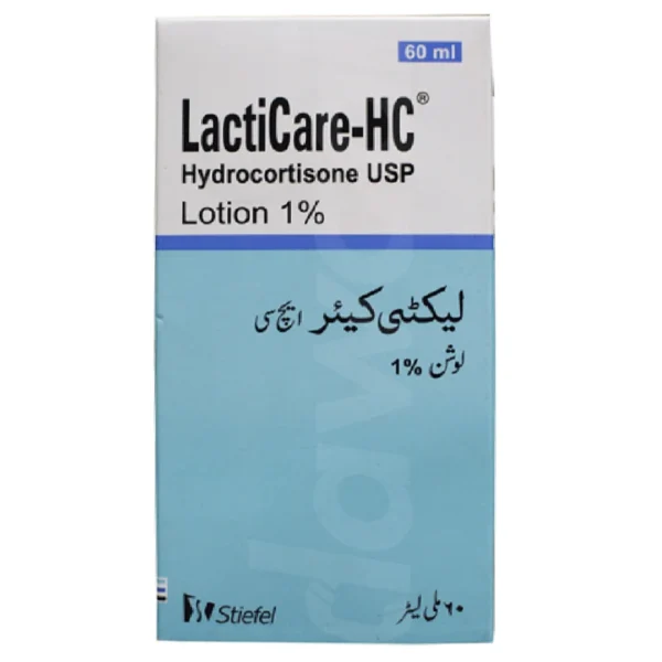 Lacticare Hc Lotion 1% 60Ml