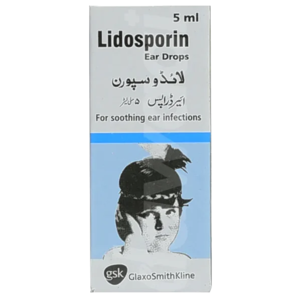 Lidosporin Ear Drops 5Ml