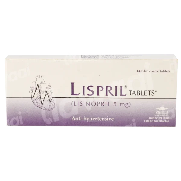 Lispril Tablets 5Mg